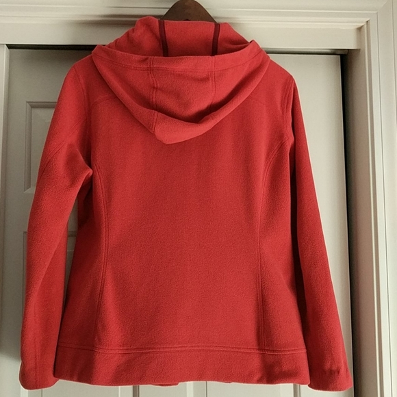 REI orange lightweight polar fleece jacket - Picture 2 of 5